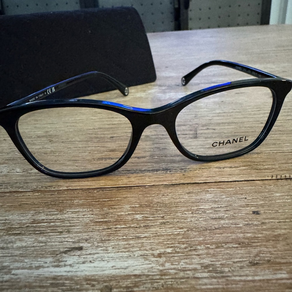 CHANEL Black  Women's Eyeglass Frames - Picture 4 of 7